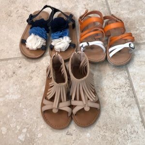 LOT!! Toddler Sandals Size 8